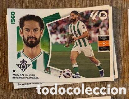Coleccionismo cromos antiguos: ISCO BETIS Liga Este 2024-25 Panini sticker