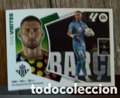 Coleccionismo cromos antiguos: VIETTES BETIS Liga Este 2024-25 Panini sticker