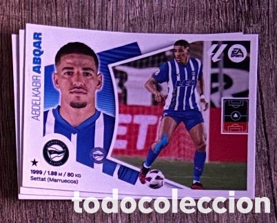 Coleccionismo cromos antiguos: ABQAR ALAVES Liga Este 2024-25 Panini sticker