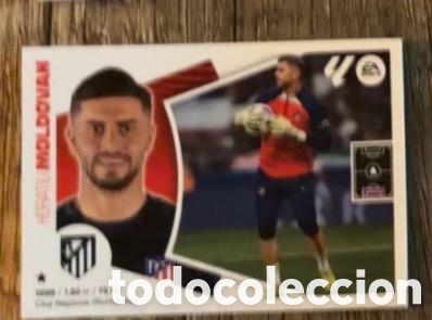 Coleccionismo cromos antiguos: MOLDOVAN ATLETICO MADRID Liga Este 2024-25 Panini sticker