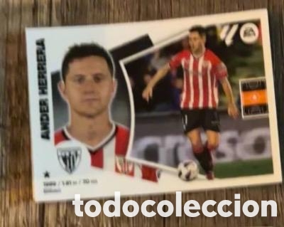 Coleccionismo cromos antiguos: ANDER HERRERA ATHLETIC CLUB Liga Este 2024-25 Panini sticker