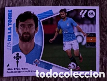 Coleccionismo cromos antiguos: DE LA TORRE CELTA VIGO Liga Este 2024-25 Panini sticker