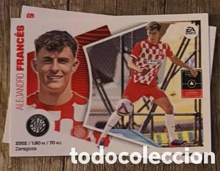 Coleccionismo cromos antiguos: ALEJANDRO FRANCES GIRONA Liga Este 2024-25 Panini sticker