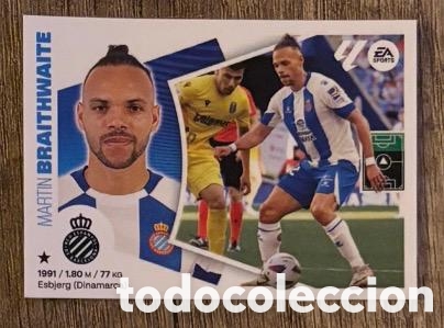 Coleccionismo cromos antiguos: BRAITHWAITE ESPANYOL Liga Este 2024-25 Panini sticker
