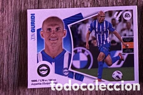 Coleccionismo cromos antiguos: GURIDI ALAVES Liga Este 2024-25 Panini sticker