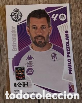 Coleccionismo cromos antiguos: PEZZOLANO ENTRENADOR VALLADOLID Liga Este 2024-25 Panini sticker