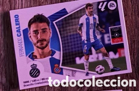 Coleccionismo cromos antiguos: CALERO ESPANYOL Liga Este 2024-25 Panini sticker
