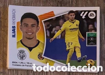 Coleccionismo cromos antiguos: ILIAS VILLARREAL Liga Este 2024-25 Panini sticker