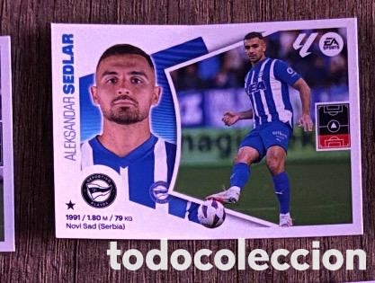 Coleccionismo cromos antiguos: SEDLAR ALAVES Liga Este 2024-25 Panini sticker