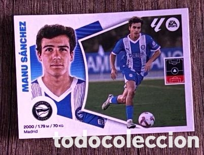 Coleccionismo cromos antiguos: MANU S&Aacute;NCHEZ ALAVES Liga Este 2024-25 Panini sticker