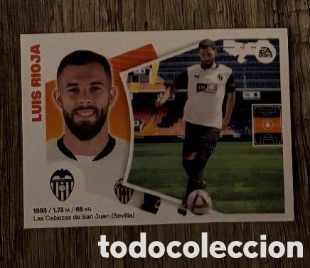 Coleccionismo cromos antiguos: LUIS RIOJA VALENCIA Liga Este 2024-25 Panini sticker