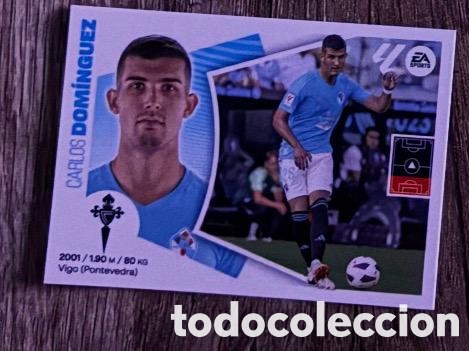 Coleccionismo cromos antiguos: CARLOS DOM&Iacute;NGUEZ CELTA VIGO Liga Este 2024-25 Panini sticker