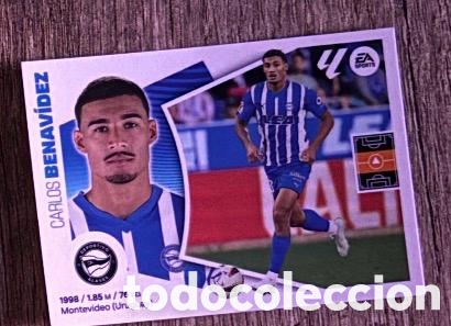 Coleccionismo cromos antiguos: BENAVIDES ALAVES Liga Este 2024-25 Panini sticker