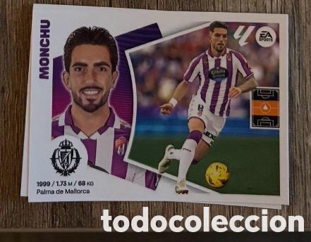 Coleccionismo cromos antiguos: MONCHU VALLADOLID Liga Este 2024-25 Panini sticker