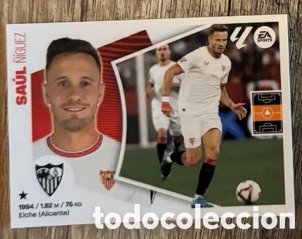 Coleccionismo cromos antiguos: SAUL &Ntilde;IGUEZ SEVILLA Liga Este 2024-25 Panini sticker