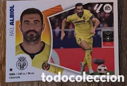Coleccionismo cromos antiguos: ALBIOL VILLARREAL Liga Este 2024-25 Panini sticker