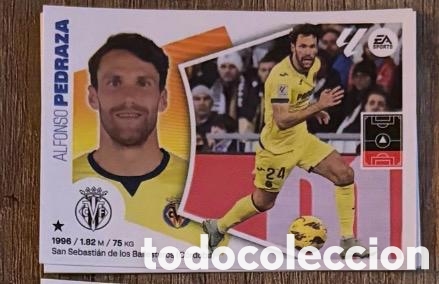 Coleccionismo cromos antiguos: PEDRAZA VILLARREAL Liga Este 2024-25 Panini sticker