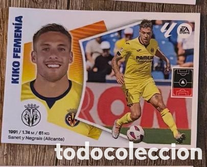 Coleccionismo cromos antiguos: KIKO FEMENIA VILLARREAL Liga Este 2024-25 Panini sticker