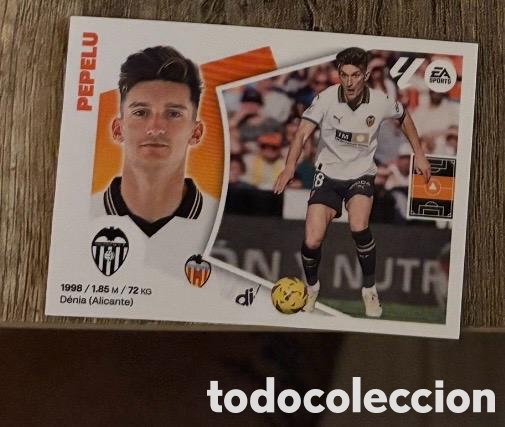Coleccionismo cromos antiguos: PEPELU VALENCIA Liga Este 2024-25 Panini sticker