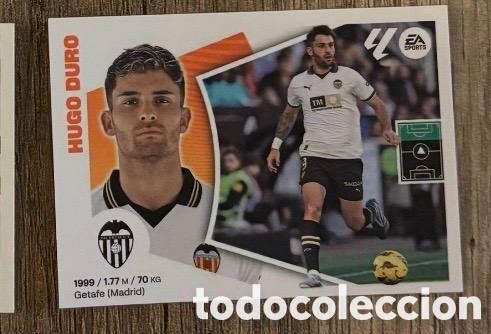 Coleccionismo cromos antiguos: HUGO DURO VALENCIA Liga Este 2024-25 Panini sticker