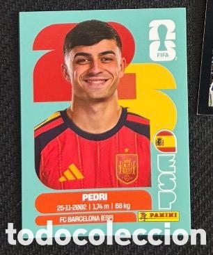Coleccionismo cromos antiguos: PEDRI ESPA&Ntilde;A FIFA WORLD CUP MUNDIAL 2026 STICKER