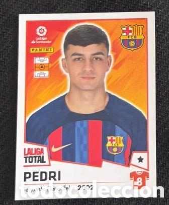 Coleccionismo cromos antiguos: PEDRI FC BARCELONA Panini La Liga Total 2022-23