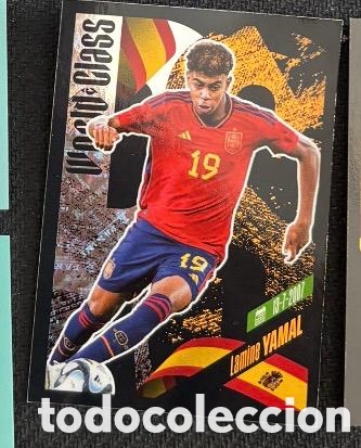 Coleccionismo cromos antiguos: LAMINE YAMAL ESPA&Ntilde;A Panini FIFA World Class 2024 RISING STAR
