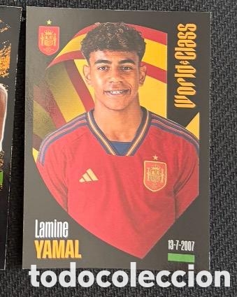Coleccionismo cromos antiguos: LAMINE YAMAL ESPA&Ntilde;A Panini World Class 2024