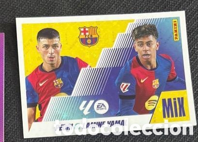 Coleccionismo cromos antiguos: PEDRI LAMINE YAMAL MIX Panini Liga Este 2025/2026 FC BARCELONA