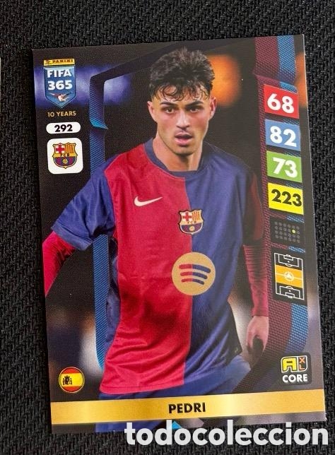 Coleccionismo cromos antiguos: 292 PEDRI FC BARCELONA Panini Adrenalyn XL FIFA 365 2025