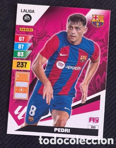 Coleccionismo cromos antiguos: 86 PEDRI FC BARCELONA Panini Adrenalyn XL 2023-2024