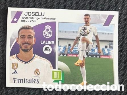 Coleccionismo cromos antiguos: JOSELU FICHAJE REAL MADRID CROMO LA LIGA ESTE 2023 24 PANINI