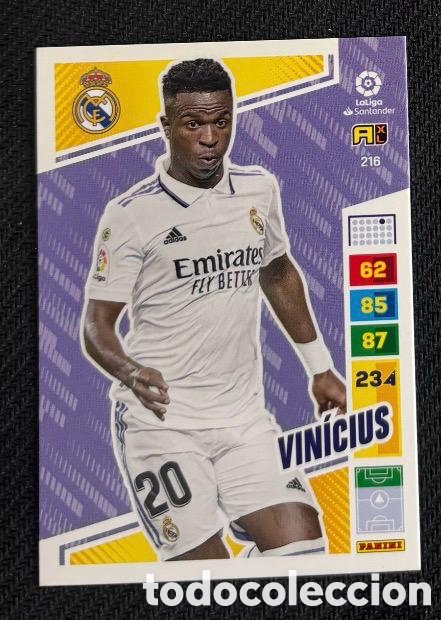 Coleccionismo cromos antiguos: VINICIUS JUNIOR VINI JR REAL MADRID Panini Adrenalyn XL La Liga 2022 2023