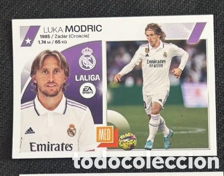 Coleccionismo cromos antiguos: MODRIC REAL MADRID LIGA ESTE 2023 2024
