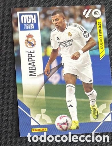 Coleccionismo cromos antiguos: MBAPPE REAL MADRID nuevo fichaje MGK MEGACRACK 2024 2025