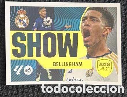 Coleccionismo cromos antiguos: BELLINGHAM REAL MADRID ADN SHOW LIGA ESTE 2024 2025