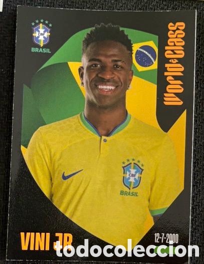 Coleccionismo cromos antiguos: 50 VINI JR VINICIUS BRASIL World Class 2024 Panini