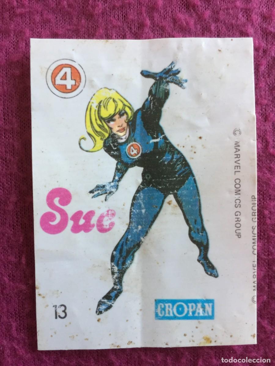 Coleccionismo cromos antiguos: CROMO N&ordm; 13 SUE DEL &Aacute;LBUM DESCUBRE A TUS H&Eacute;ROES FANT&Aacute;STICOS DE CROPAN - A&Ntilde;O 1975