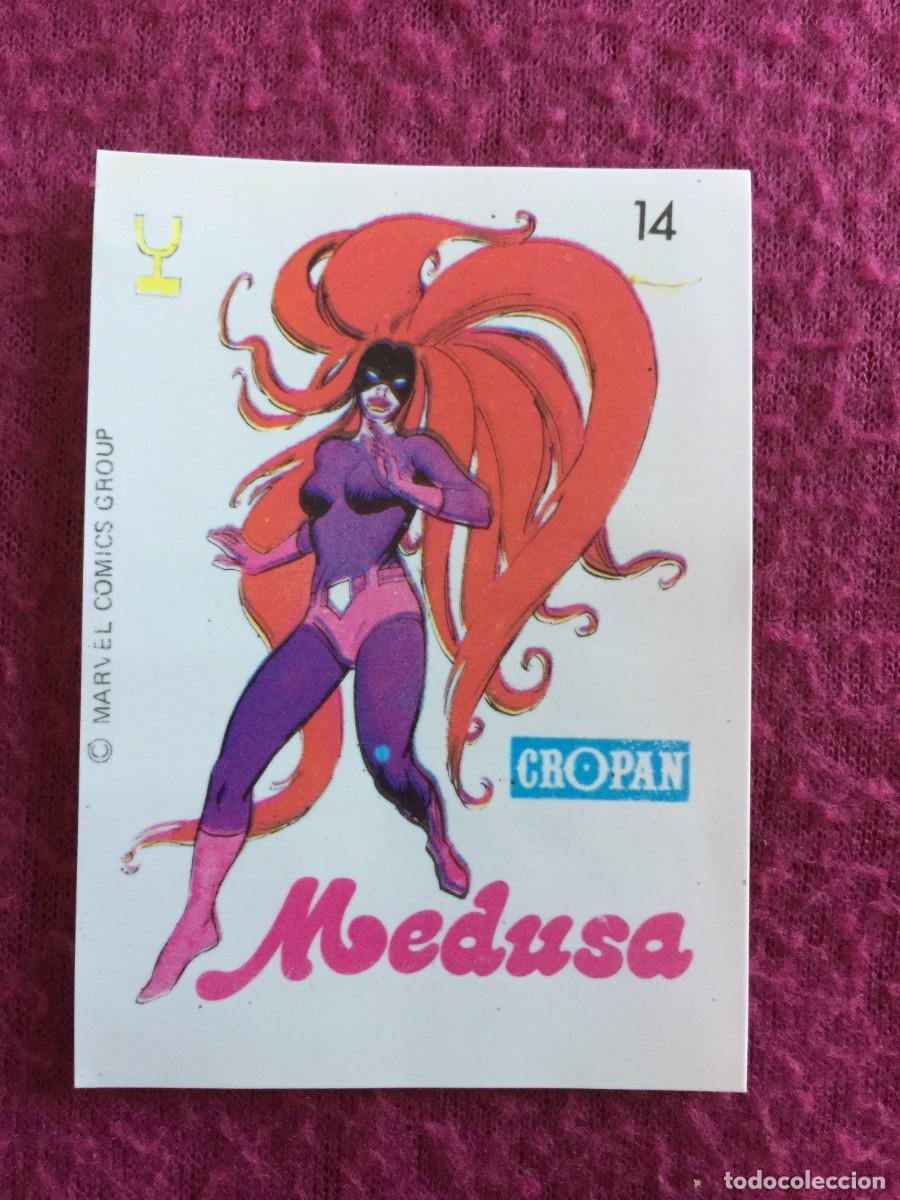 Coleccionismo cromos antiguos: CROPAN : ANTIGUO CROMO N&ordm; 14 MEDUSA ALBUM DESCUBRE A TUS HEROES FANTASTICOS A&Ntilde;O 1975
