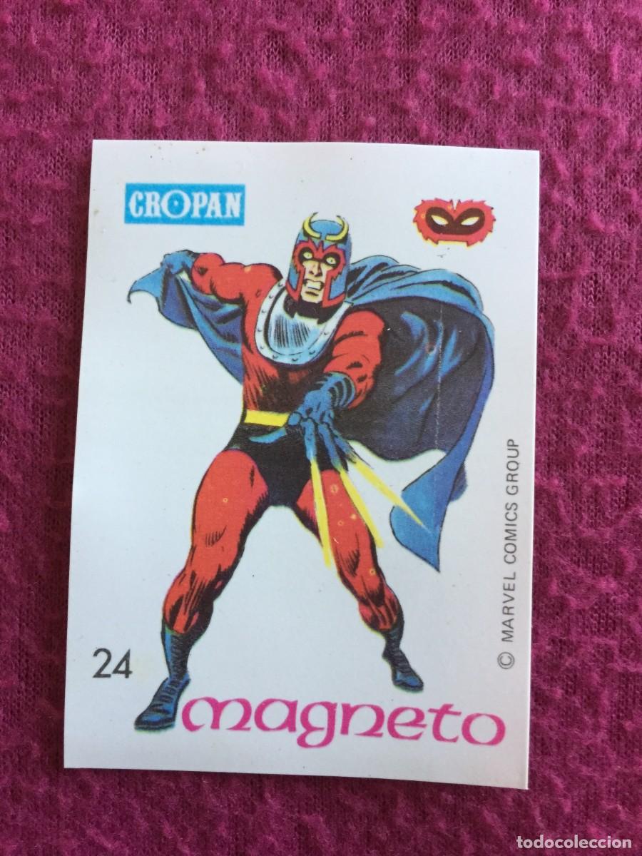Coleccionismo cromos antiguos: CROPAN : ANTIGUO CROMO N&ordm; 24 MAGNETO ALBUM DESCUBRE A TUS HEROES FANTASTICOS A&Ntilde;O 1975