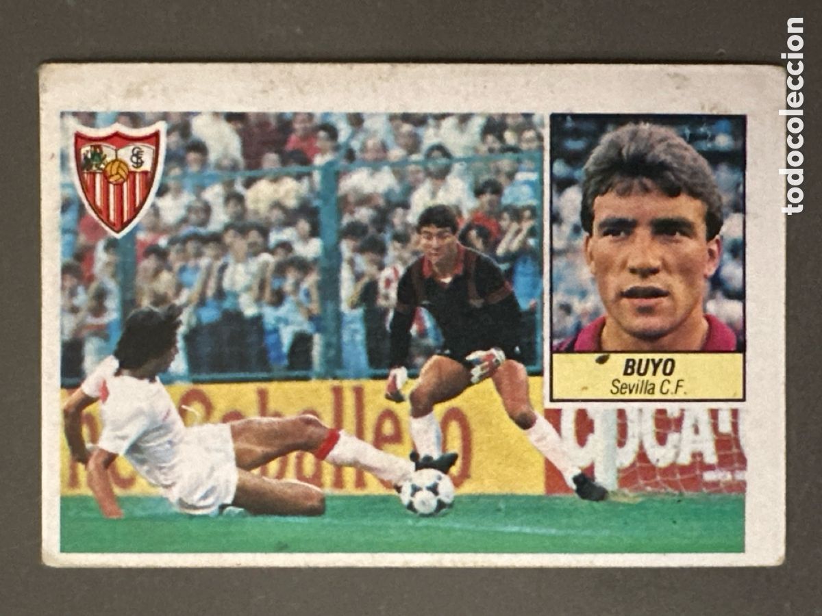 Coleccionismo cromos antiguos: CROMO LIGA ESTE 84 85 BUYO VERSI&Oacute;N DIF&Iacute;CIL. DESPEGADO