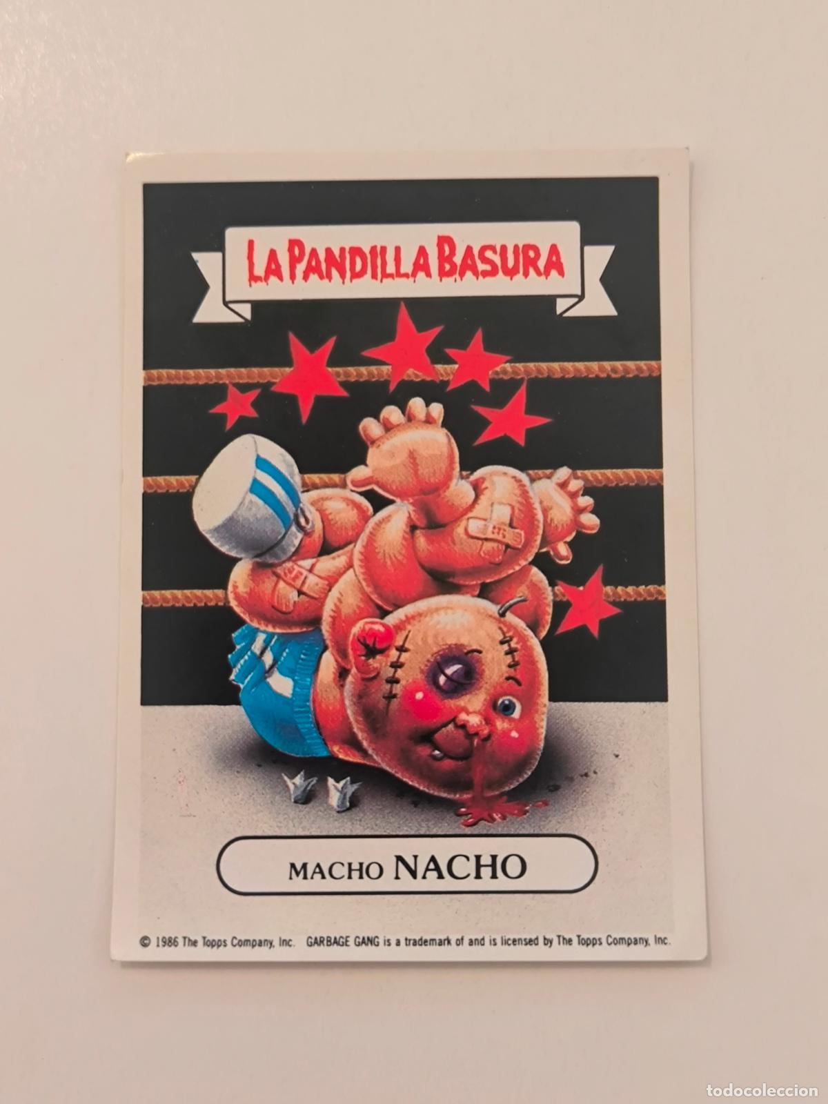 Coleccionismo cromos antiguos: CROMO LA PANDILLA BASURA - N&ordm; 74 - MACHO NACHO - MERCHANTE ALBUM AMARILLO (148A1)