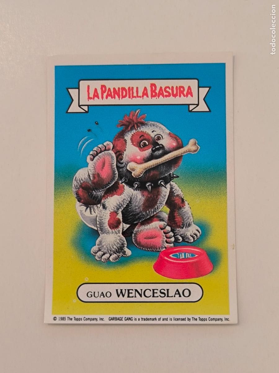 Coleccionismo cromos antiguos: CROMO LA PANDILLA BASURA - N&ordm; 76 - GUAO WENCESLAO - MERCHANTE ALBUM AMARILLO (148A1)