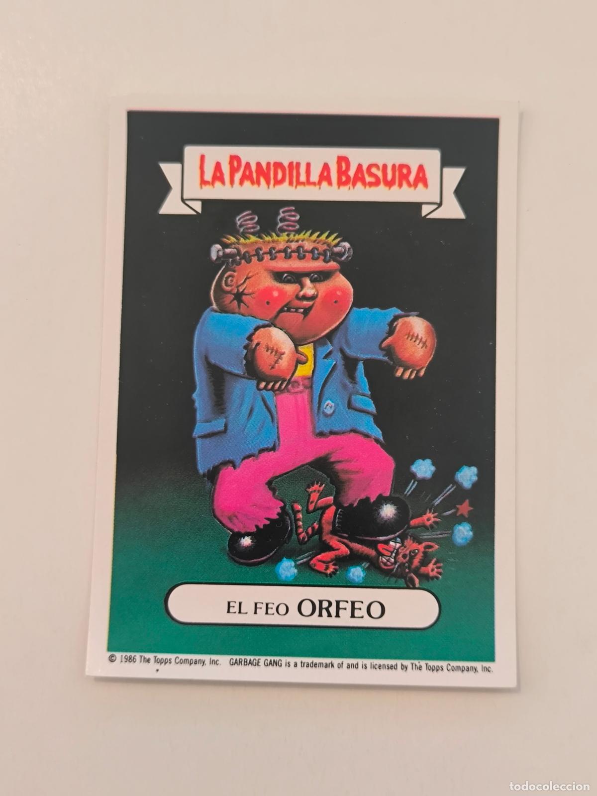 Coleccionismo cromos antiguos: CROMO LA PANDILLA BASURA - N&ordm; 84 - EL FEO ORFEO - MERCHANTE ALBUM AMARILLO (148A1)