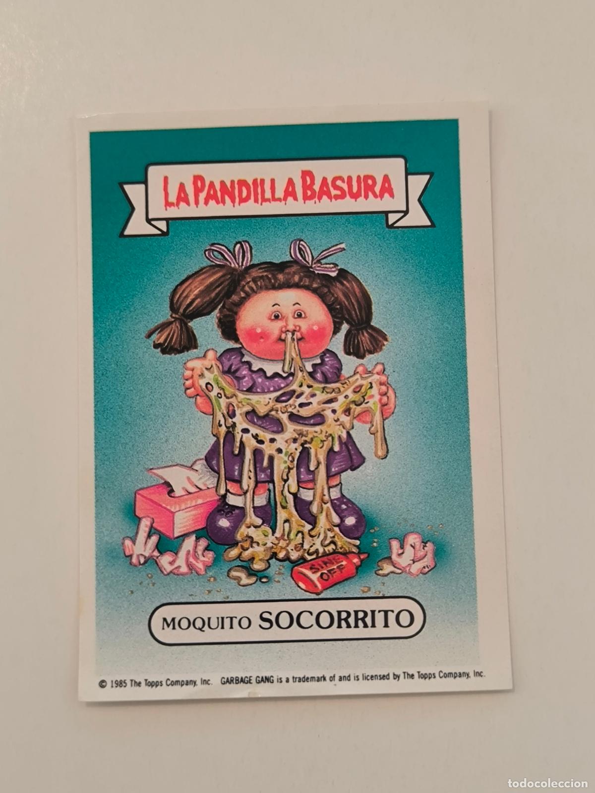 Coleccionismo cromos antiguos: CROMO LA PANDILLA BASURA - N&ordm; 107 - MOQUITO SOCORRITO - MERCHANTE ALBUM AMARILLO (148A1)