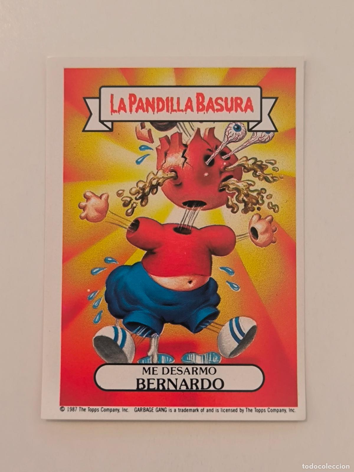 Coleccionismo cromos antiguos: CROMO LA PANDILLA BASURA - N&ordm; 115 - ME DESARMO BERNARDO - MERCHANTE ALBUM AMARILLO (148A1)