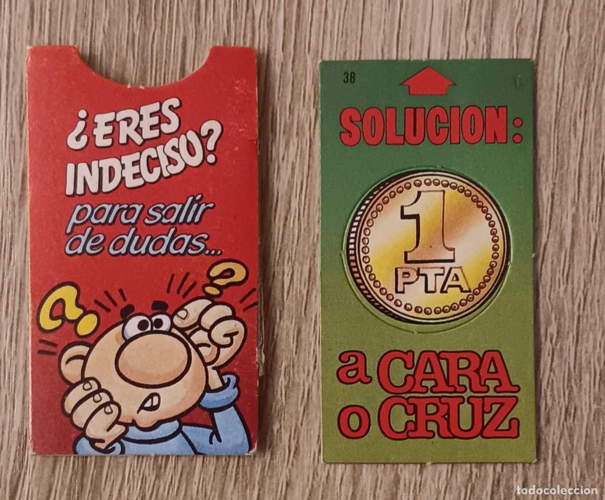 Coleccionismo cromos antiguos: CROMO MENSAJES ERES INDECISO PROMOCION BOLLYCAO PANRICO NO MATUTAN CROPAN BIMBO PHOSKITOS