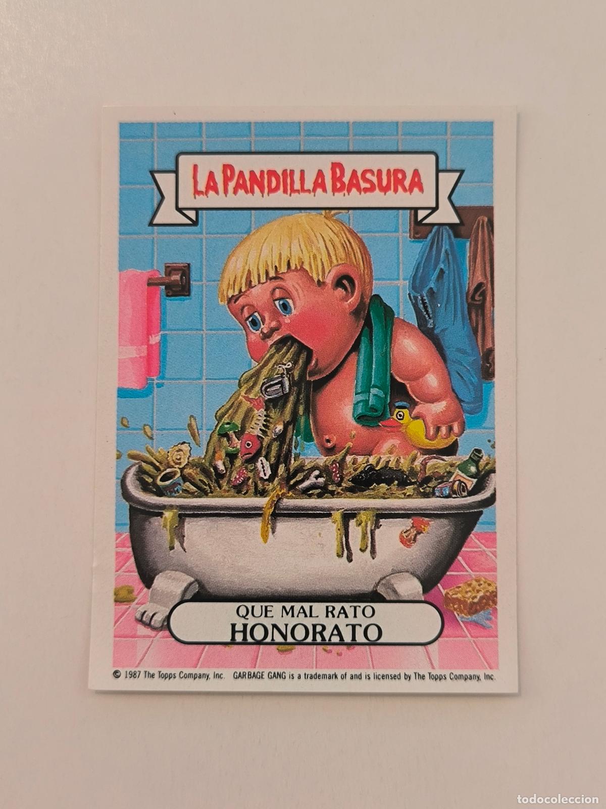 Coleccionismo cromos antiguos: CROMO LA PANDILLA BASURA - N&ordm; 129 - QUE MAL RATO HONORATO - MERCHANTE ALBUM AMARILLO (148A1)