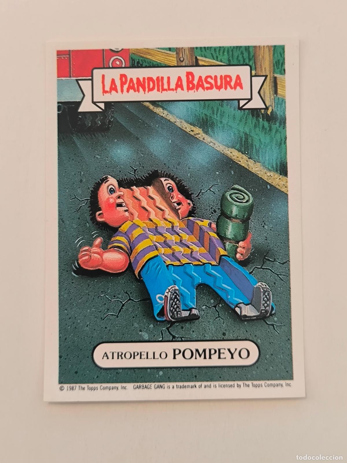 Coleccionismo cromos antiguos: CROMO LA PANDILLA BASURA - N&ordm; 152 - ATROPELLO POMPEYO - MERCHANTE ALBUM AMARILLO (148A1)