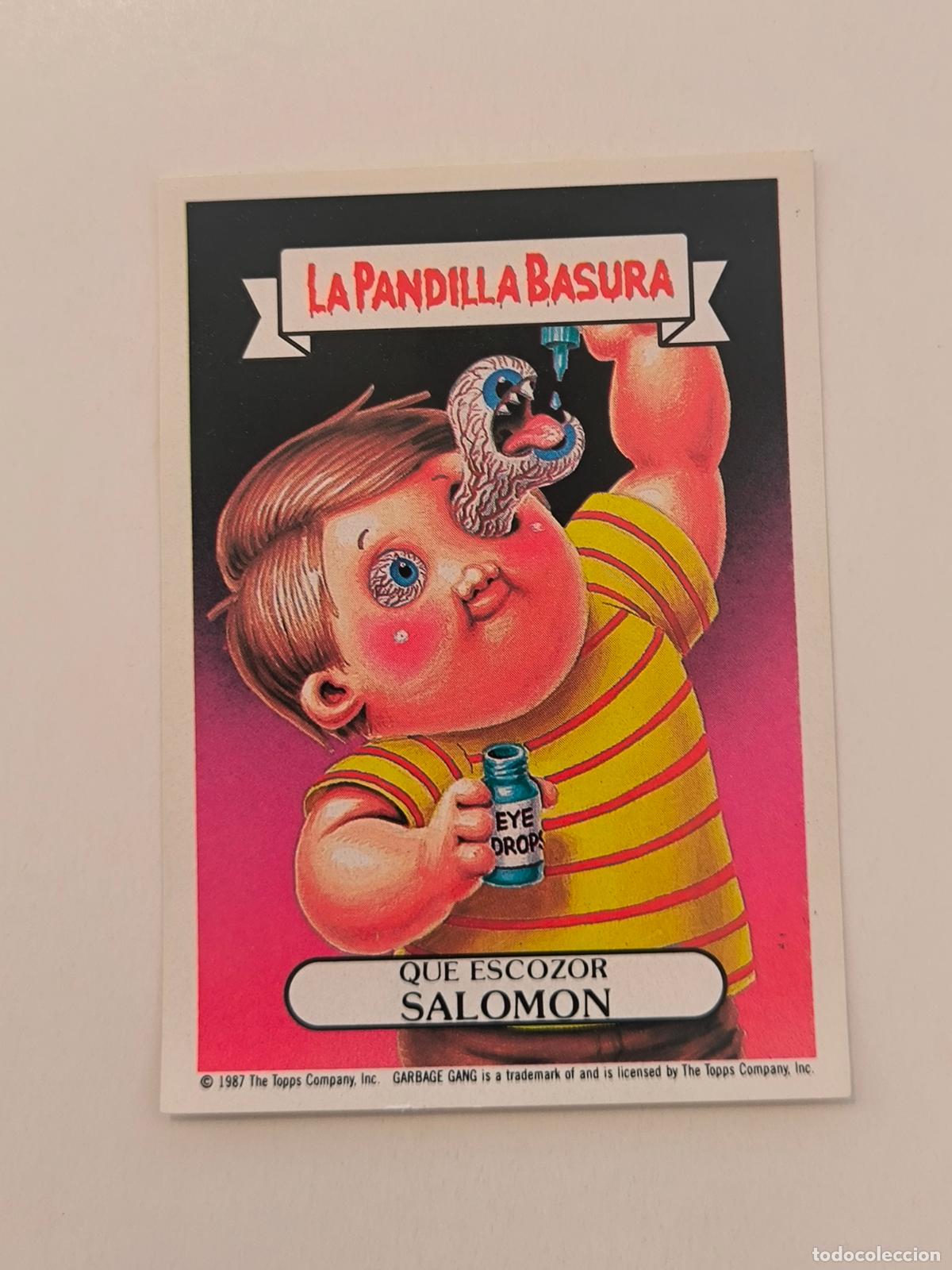 Coleccionismo cromos antiguos: CROMO LA PANDILLA BASURA - N&ordm; 175 - QUE ESCOZOR SALOMON - MERCHANTE ALBUM AMARILLO (148A1)